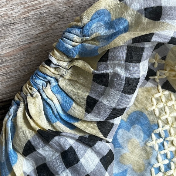 INNIKA CHOO MIDI Smock -Hugh Jesmok in Bright Gingham Print  size 0. Pre owned. - Picture 11 of 15